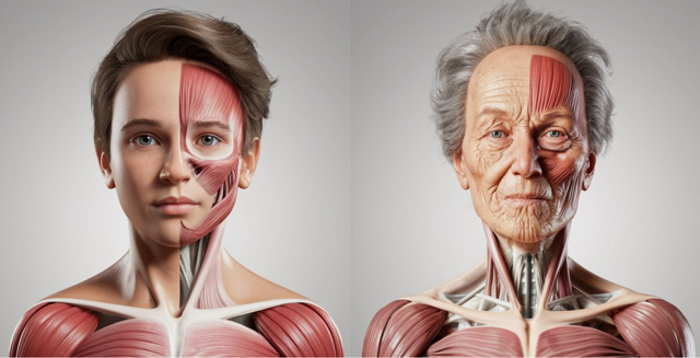 Morphotype et vieillissement du visage